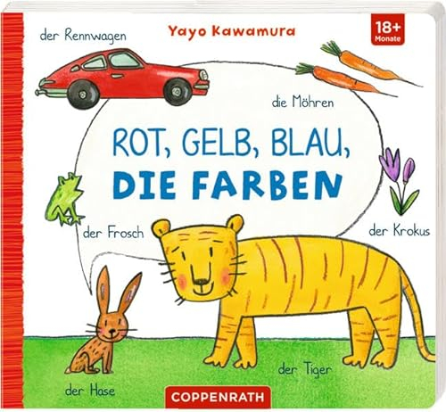 Rot, Gelb, Blau, die Farben