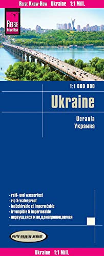 Ukraine: (world mapping project) (Ukraine (1:1.000.000)): reiß- und wasserfest (world mapping project)