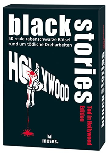 Moses. Black Stories Tod in Hollywood, 50 rabenschwarze Rätsel, Das Krimi Kartenspiel