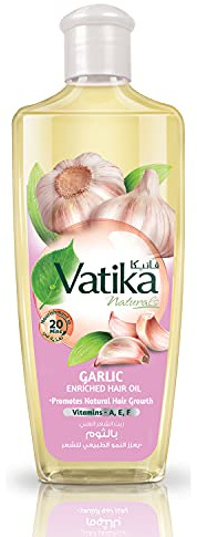 Vatika Garlic Enriched Hair Oil Promotes Natural Hair Growth (200 ml)
