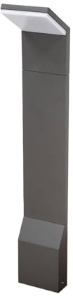 Lucande LED Wegeleuchte/Pollerleuchte, Höhe: 60 cm Außenleuchte spritzwassergeschützt IP54 8,5W Leuchtmittel warmweiß 3.000K