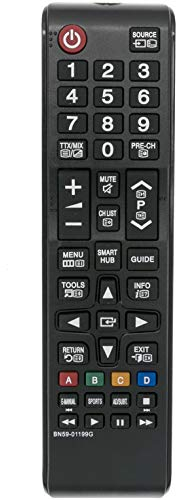 allimity BN59-01199G Ersetzte Fernbedienung für Samsung TV UE32J5205 UE32J5250 UE32J5270 UE32J5373 UE40J5200 UE40J5202 UE40J5205 UE40J5250 UE40J5270