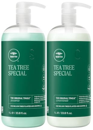 Paul Mitchell Tea Tree Special Shampoo and Special Conditioner Duo Set, 2 L