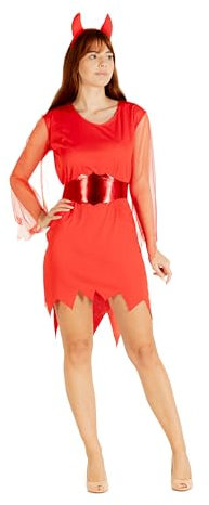Ciao 62070 Disguise, Women, Red, Taglia unica