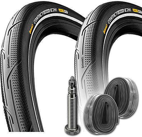 Continental 2X Contact Urban E50 Reflex 28x1,5 40-622mm +SV Schlauch