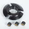 Cage guide de variateur à 3 galets 15x12 pour mobylette cyclomoteur MBK AV7 AV10