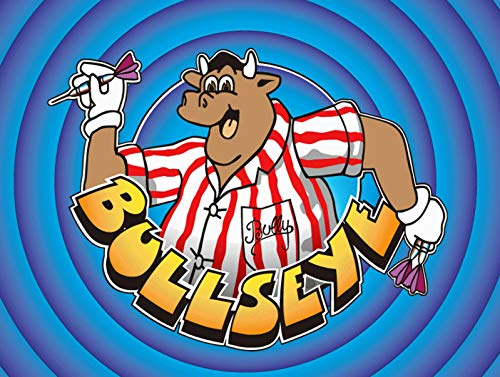 Vintage Advertising Wall Tin Plaque 20x15cm - Pub Shed Bar Man Cave Home Bedroom Office Kitchen Gift Metal Sign - Bullseye Bully Tv Show Retro 80's inspired