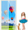 LZHBD Zanzariera Magnetica Tutte Le Taglie Anti Zanzare Calamite Tenda 95 x 235 cm zanzariera Finestra Schermi Fotogramma Intero Zanzariera Magnetica per Porte con Nastro Adesivo Magico - Bianca