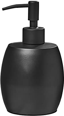 AMARE Seifenspender Edelstahl bauchig-Antifingerprint schwarz, Standard