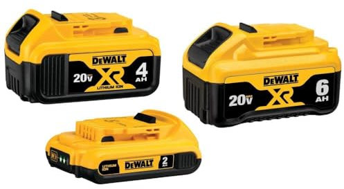 DEWALT Lithium-ION Batteries 3 Pack