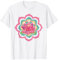 Spirituelles Yoga Boho Blume Blüte Pilates Lotus Mandala T-Shirt