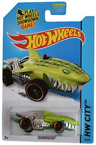 Hot Wheels Sharkruiser 1:64 Scale Car Truck for Kids, Unisex, Green