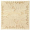 RIYAN Natürliche Holzapplikationen, Blumenschnitzerei, dekorative Holzleisten für Schrank, Tür, Möbel, Dekoration, , 10 x 10 cm