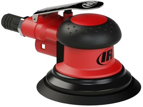 Ingersoll Rand 5152-6 Pneumatische Exzenterschleifer, Random Orbit Schleifer, 6-Zoll Orbitdurchmesser, 3/32 Vinylpad, Staubsaugerkompatibel