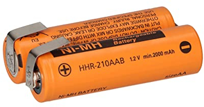2er Reihe Akkupack mit Lötfahne AA Mignon 2,4V 2900mAh Hochstrom-,Schnellladefähig Akku