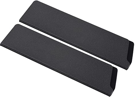 PATIKIL ABS Knife Cover Sleeves for 8 Chef Knife, 2 Pack Knives Edge Guard Blade Protector Universal Knife Sheath for Home Kitchen, Black