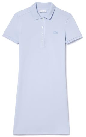 Lacoste-Robe femme-EF5473-00, Bleu Clair, 40