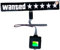 HiCOZZIE Parabrezza Electric Wanted Car LED Light Up Window Stickers Accessori per JDM Glow Panel Decoration Accessories