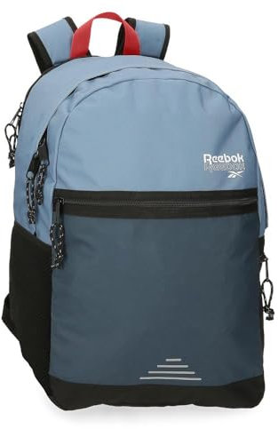 Reebok Rockport Mochila Doble Compartimento Azul 33x48x17 cms Poliéster 26,93L by Joumma Bags