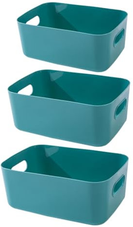 VILLFUL Cesta De Almacenamiento De Plástico Tapa Organizador De Escritorio Cesta Para Cosméticos Soporte Para Ropa