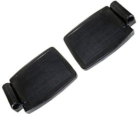 Repose-pieds universel pour fauteuil roulant - Facile à installer - En plastique - Trou de 2,2 cm