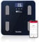 TERRAILLON - FIT COACH – Intelligente Waage, WiFi, Impedanzmesser, Analyse von Fett, Muskeln, Wasser, Knochen und Viszeral, BMI, LCD-Display, Kapazität 180 kg, Glasplatte, Schwarz