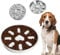 Stainless Steel Non Slip Slow Feeder Dog Bowl Ideal For Medium And Large Dogs | Prevents Bloat And Slows Down Fast Eaters | Metal Dog Food And Water Bowl