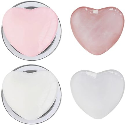 HINFHI Mobile Phone Stand & Airbag Retractable Heart-Shaped Phone Stand, Creative 2-Piece Accessories