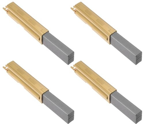 Create idea Lot de 4 Balais de Charbon pour Moteur de Turbine 6,3 X 11 X 28 Mm Compatible avec Parkside PNTS 30/4 Domel