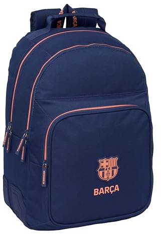 F.C.BARCELONA 2nd Equipment – Children's School Backpack, Ideal for Children of Different Ages, Comfortable and Versatile, Quality and Resistance, 32 x 15 x 42 cm