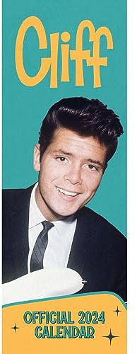 Cliff Richard 2024 Slim Wall Calendar