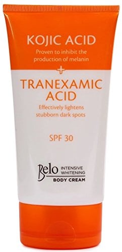 Kojic Säure & intensive Belo Tranexamsäure Bleaching-Körpercreme w/SPF 30-150mL