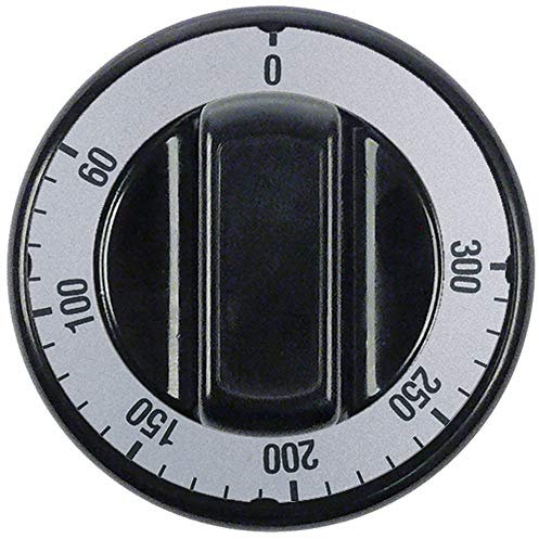 Thermostat de manette T.max. 300 °C - 50-300 °C - Diamètre de l'axe : 70 mm - Diamètre de l'orifice : 6 x 4,6 mm