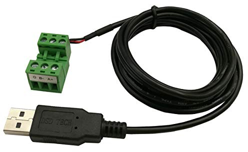 DSD TECH SH-U14 Cable USB a RS485 Chip FTDI incorporado con placa de terminal 1.8M / 5.9FT