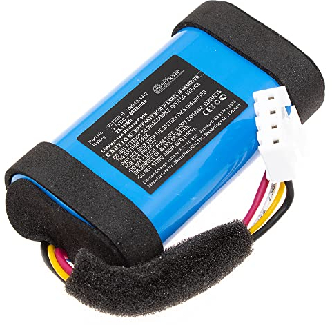 cellePhone Akku Li-Ion kompatibel mit JBL Flip 5 (Ersatz für 1INR19/66-2) - 6800mAh