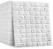 Youyijia 3D Wandpaneele Selbstklebend 10 Stück 77 x 70cm Selbstklebende Tapete Steinoptik Wasserdicht PE Wandaufkleber Wandtapete für Wanddeko Wandverkleidung Schlafzimmer Wohnzimmer Badezimme(Weiße)