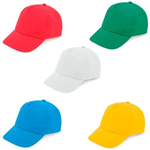 Kindermütze, bunt, 24 Stück, Geschenk für Kinder, Geburtstag, Hochzeit, Kommunion, Schulfeier, Ausflüge und Veranstaltungen