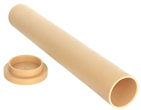 NKlaus Kerzen-Gießform Durchmesser: 3,8cm, Höhe: 19,5cm, Zylinder, 1 Stück | DIY Kerzenherstellung; Kerzenform