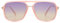 SOJOS Retro Sonnenbrille für Damen Herren,Polycarbonat Linse, Trendy Rechteckige Sonnenbrille 90er Jahre Schatten SJ2229 Black Yellow
