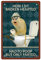 CREATCABIN AFFE Blechschild Badezimmer Metall Vintage Retro Art Wandbild Zum Aufhängen Eisen Malerei Poster Plakette Lustige Tiere Wanddekoration Für Wohnzimmer Toilette Café Bauernhof Dekor 20x30cm