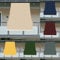 Luga TENDA DA SOLE CON ANELLI RESISTENTE ESTERNI BALCONE VERANDA GIARDINO 2022 (300X300, BEIGE)