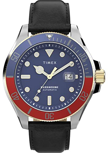 Timex Herren Analog Armbanduhr Harborside Coast Automatic