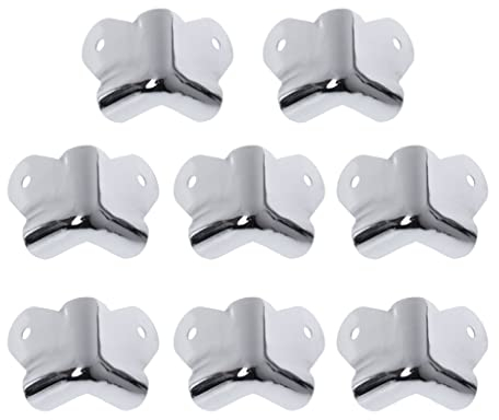 8 x Lautsprecher-Eckenschutz, Winkelschrank, Metall, Musikinstrument, Gitarren-Verstärker, Gitarren für Kinder von 10–12 Jahren mit Unterricht