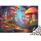 Wonderland 1000 Teile Holzpuzzle Familien-Puzzlespiel Mit Poster Wonderful Herausforderung Jigsaw Puzzles for Für Erwachsene Und Kinder Ab 14 Jahren Geschenk Souvenirs Einzigartige Geschenke 1000pcs (