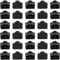 30 Pcs Silicone RJ45 Ethernet Hub Port RJ45 Anti-Dust Cover Cap Protector Plugs Stoppers for RJ45 Female Port Devices,TV,Computer,Other Devices,Black