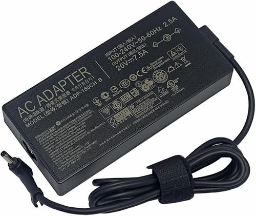 20V 7.5A 150W Charger A18-150P1A ADP-150CH B for Asus TUF Gaming Laptop FX505DU FX505DT FX505GT FX505DD FX705GT FX705DD FX705DT FX705DU Rog Strix GL531GT GL731GT AC Adapter Power Supply