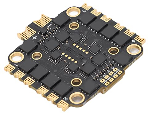 Akozon HAKRC 4-in-1 ESC 45A FPV RC Drohne Elektronischer Geschwindigkeitsregler mit Doppeltem Lochabstand