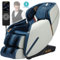 PUDO Massagesessel Ganzkörpermassage Massage Chair: Massagestuhl Massage Sessel mit Wärmefunktion Rücken Beine Foot Fuß Full Body Zero Gravity Blau