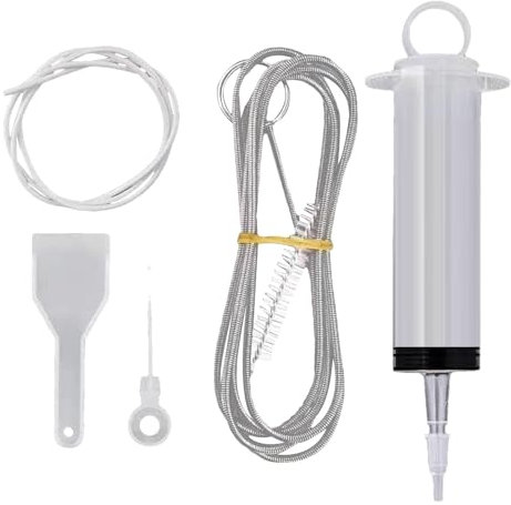 5 Refrigerator Drain Hole Clog Remover,Dredge Cleaning Tools Fridge Hole Brush,Water Outlet Cleaner For Household Clean,Refrigerator Cleaning and Kitchen Drain Hole Remover,for Kitchen Cleaning