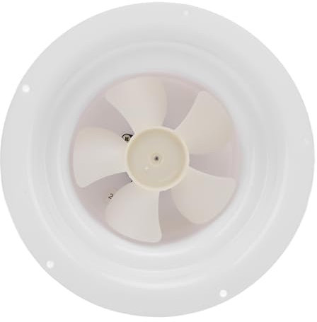 Solar Powered Vent Fan, Top Solar Panel Design, ABS Material, for RV, Boats, Camping, Sheds, Trailers